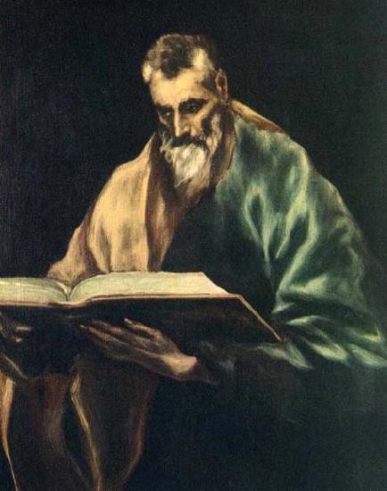 GRECO, El Apostle St Simon oil painting image